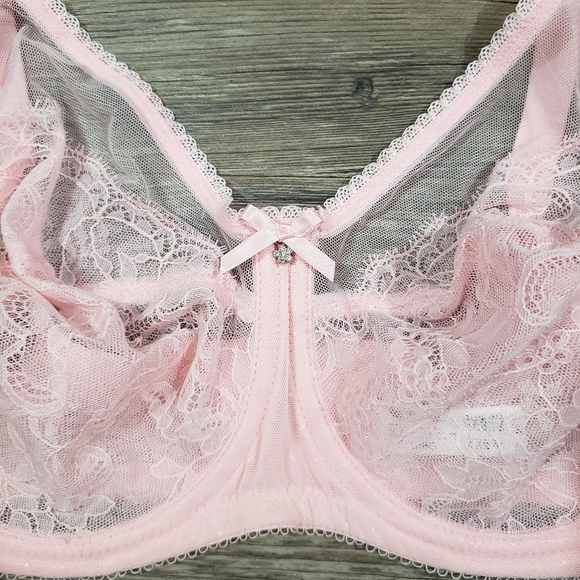 Wacoal sheer lace bra 34dd - Picture 1 of 7
